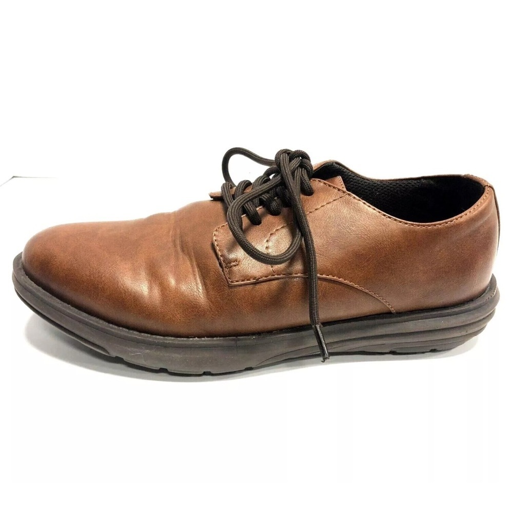 Dr. Scholl’s Men’s Hue, Cognac Oxford Dress Shoes, Size 8 M.